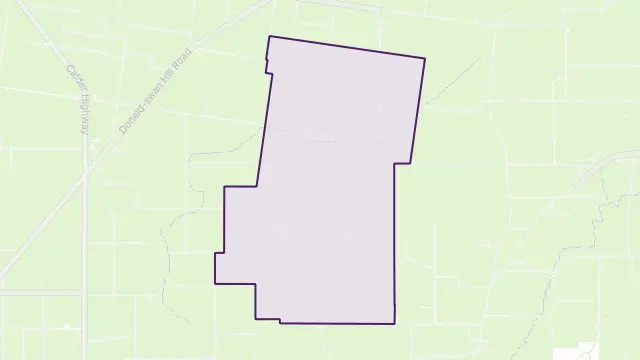 Towaninny South Area Boundary Map