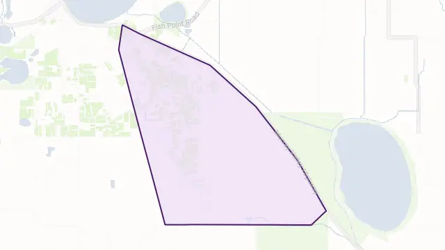 Tresco Area Boundary Map
