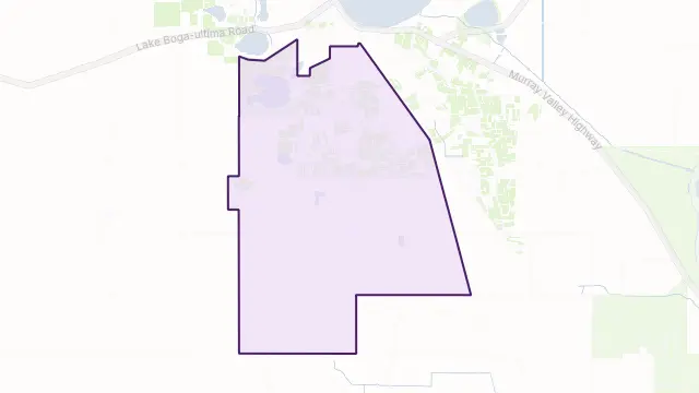 Tresco West Area Boundary Map