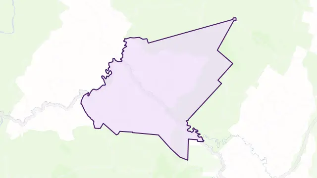 Tubbut Area Boundary Map