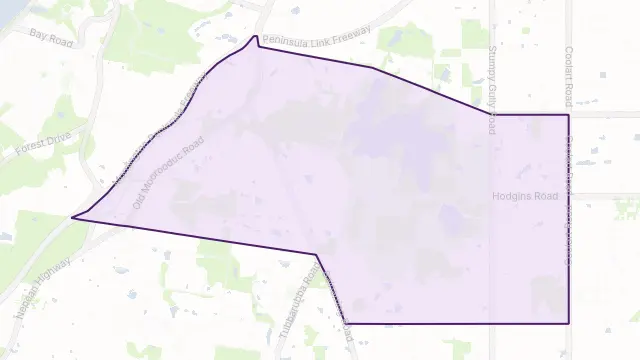 Tuerong Area Boundary Map
