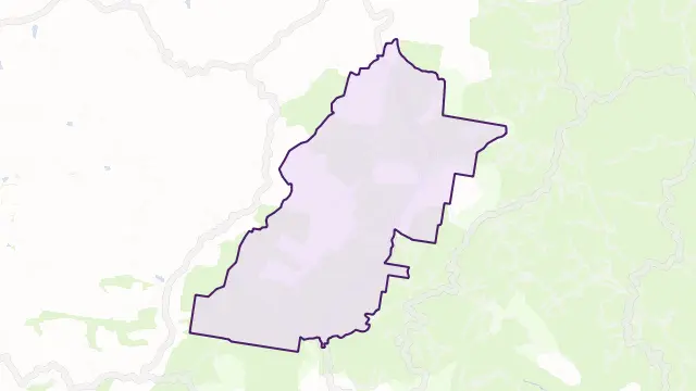Turtons Creek Area Boundary Map