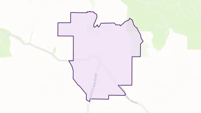 Tyaak Area Boundary Map