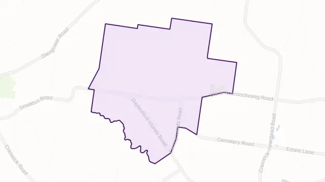 Ullina Area Boundary Map