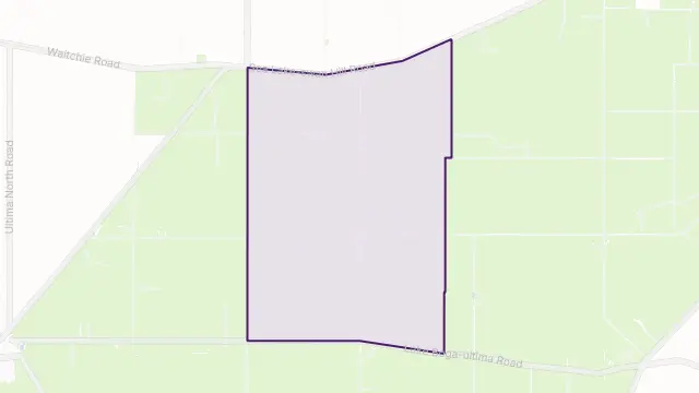 Ultima East Area Boundary Map