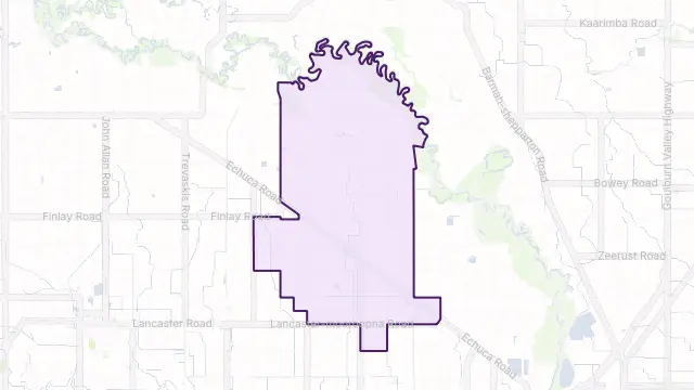 Undera Area Boundary Map
