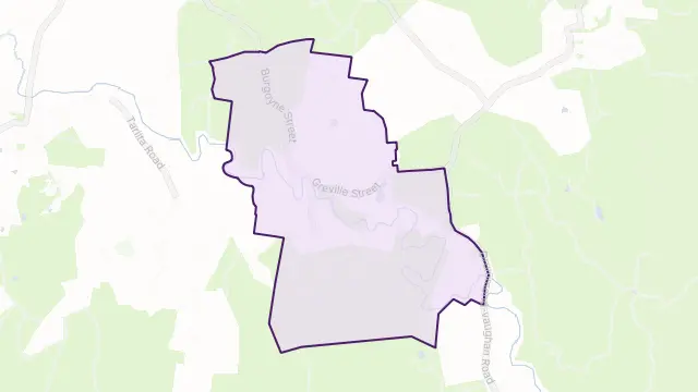 Vaughan Area Boundary Map
