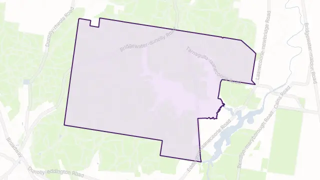 Waanyarra Area Boundary Map