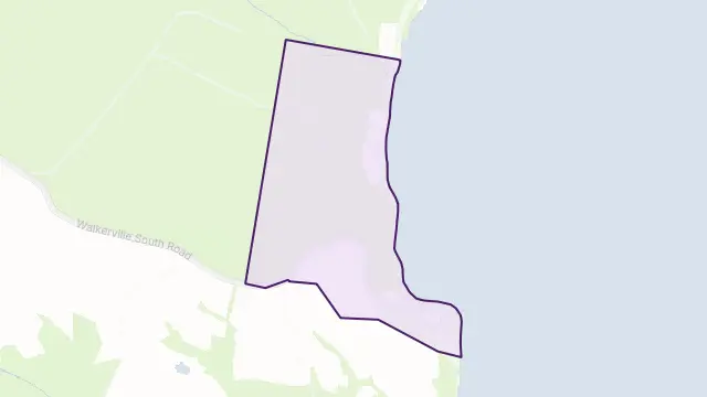 Walkerville South Area Boundary Map