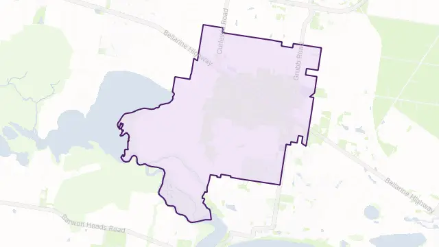 Wallington Area Boundary Map