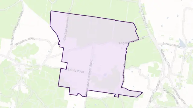 Walmer Area Boundary Map