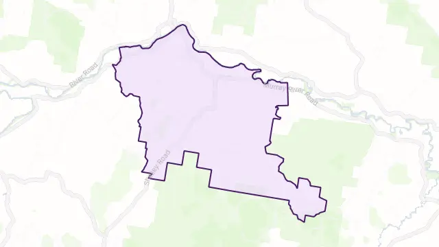 Walwa Area Boundary Map