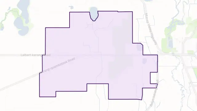 Wandella Area Boundary Map