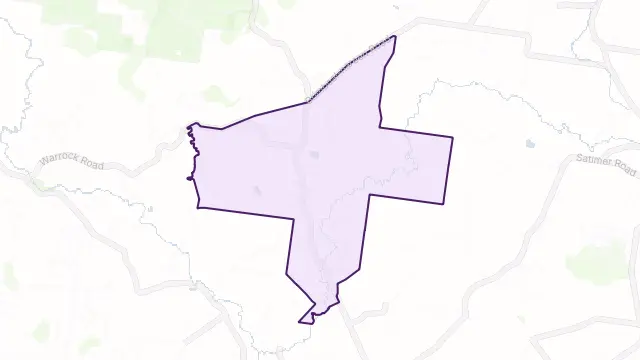 Wando Bridge Area Boundary Map