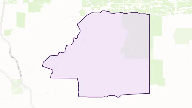 Wandown Area Boundary Map