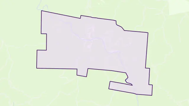 Wangarabell Area Boundary Map