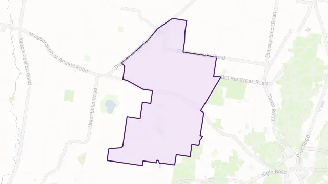 Wareek Area Boundary Map