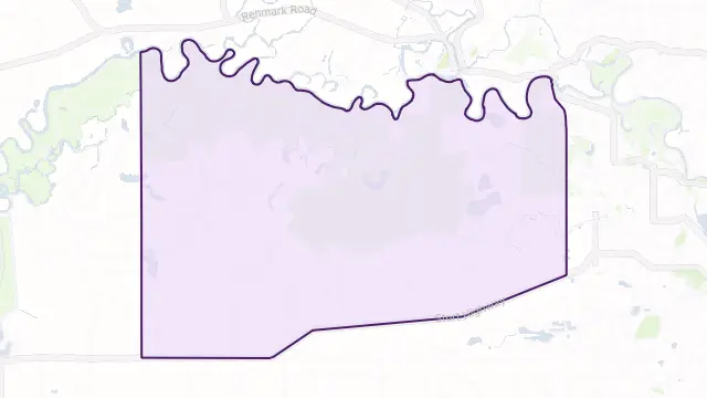 Wargan Area Boundary Map