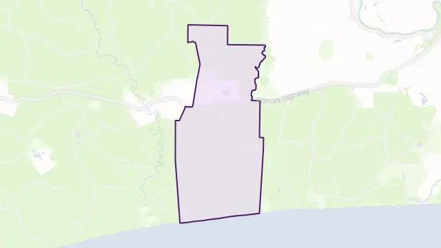 Waygara Area Boundary Map