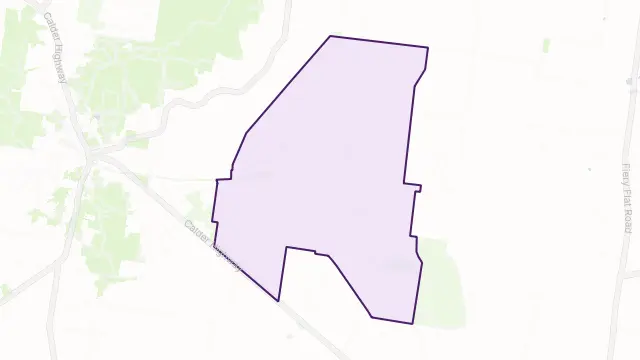 Wedderburn Junction Area Boundary Map
