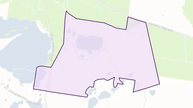Weering Area Boundary Map