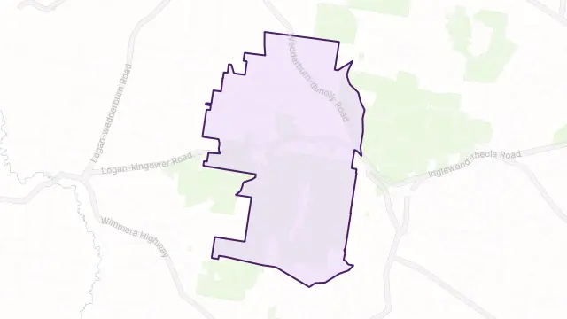 Wehla Area Boundary Map