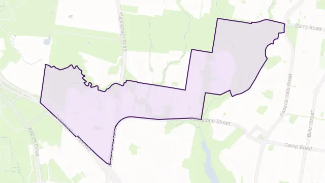 Westmeadows Area Boundary Map