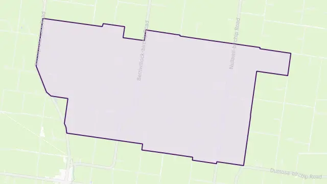 Whirily Area Boundary Map