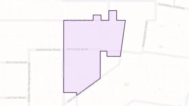 Wilkur Area Boundary Map