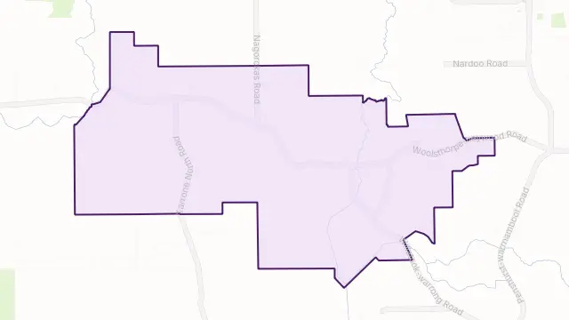 Willatook Area Boundary Map