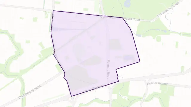 Williams Landing Area Boundary Map