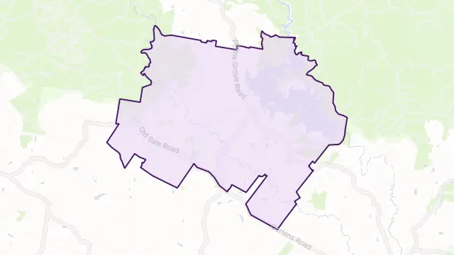 Willow Grove Area Boundary Map
