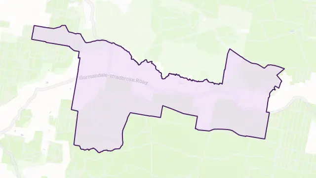 Willung Area Boundary Map