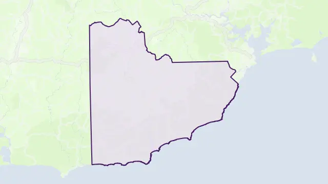 Wingan River Area Boundary Map