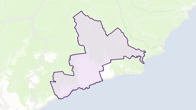Wongarra Area Boundary Map