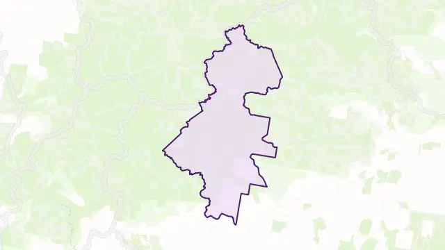 Wonyip Area Boundary Map