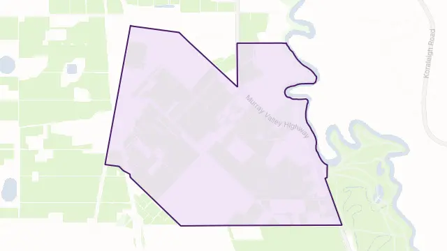 Wood Wood Area Boundary Map
