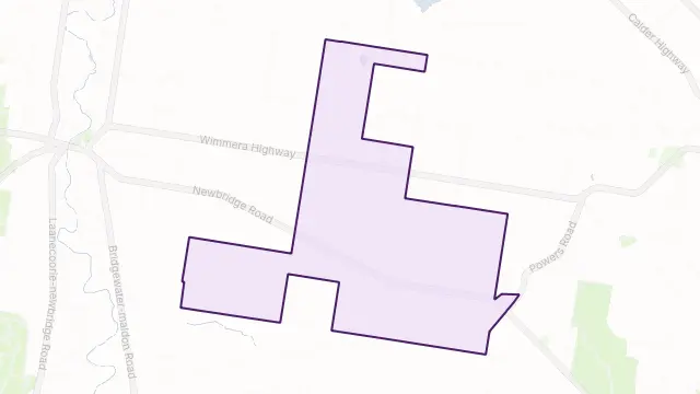 Woodstock On Loddon Area Boundary Map