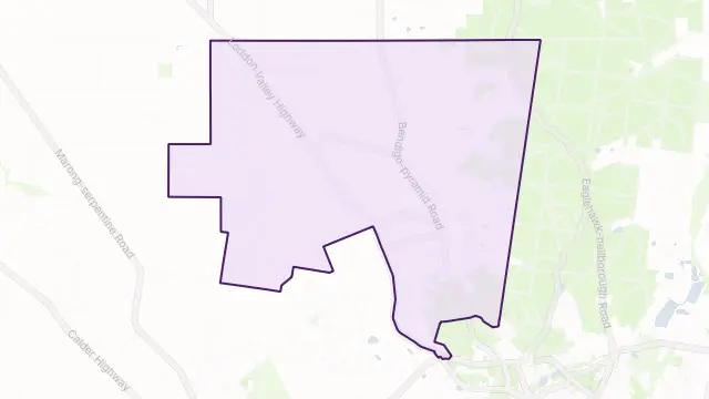 Woodvale Area Boundary Map
