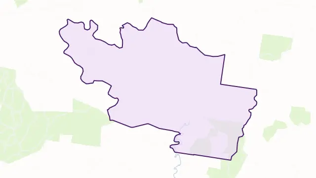 Woorarra East Area Boundary Map