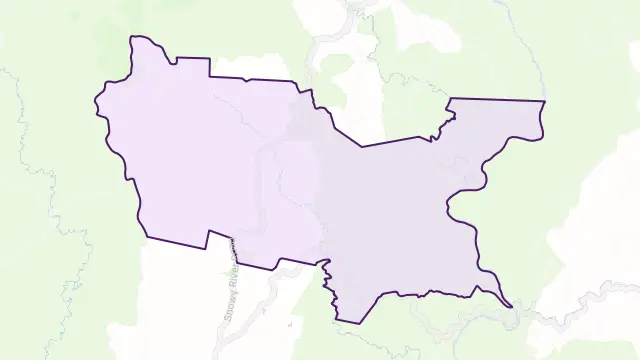 Wulgulmerang Area Boundary Map