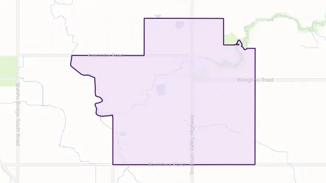 Wunghnu Area Boundary Map