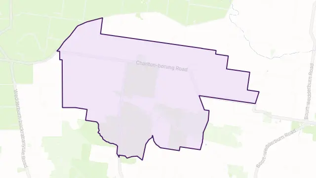 Wychitella Area Boundary Map