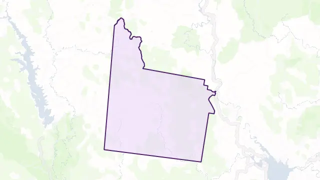 Yangoura Area Boundary Map