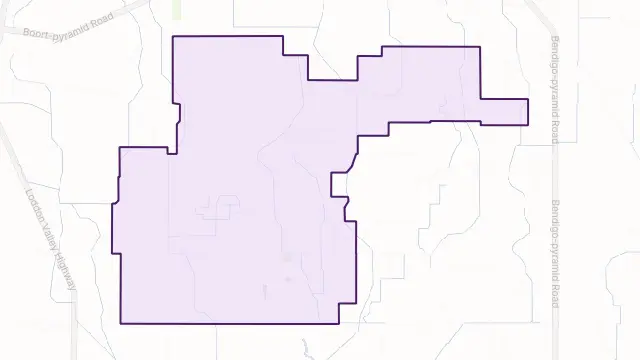 Yarrawalla Area Boundary Map