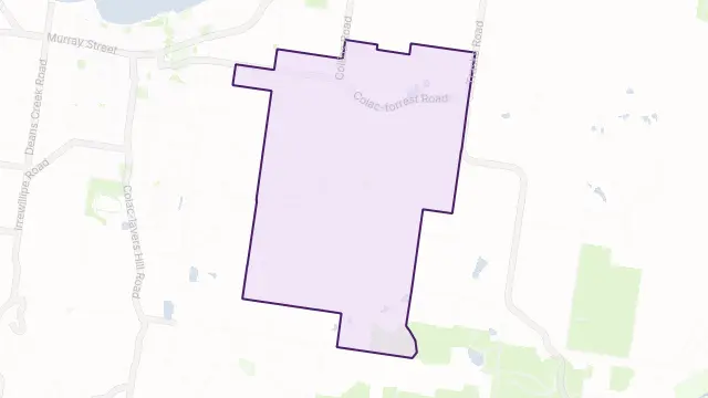 Yeo Area Boundary Map
