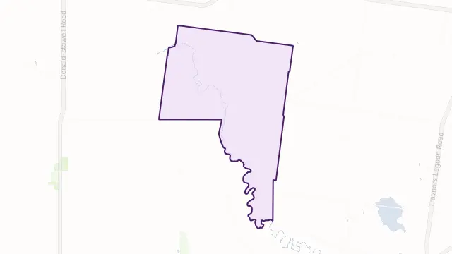 York Plains Area Boundary Map