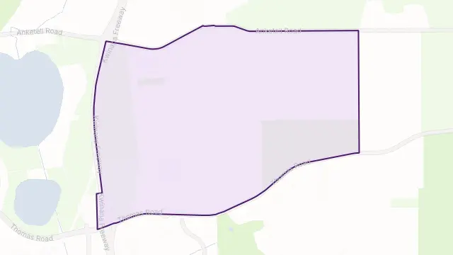 Anketell Area Boundary Map