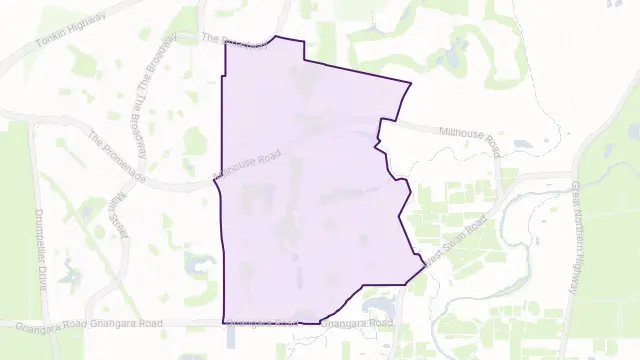 Aveley Area Boundary Map