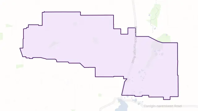 Babakin Area Boundary Map